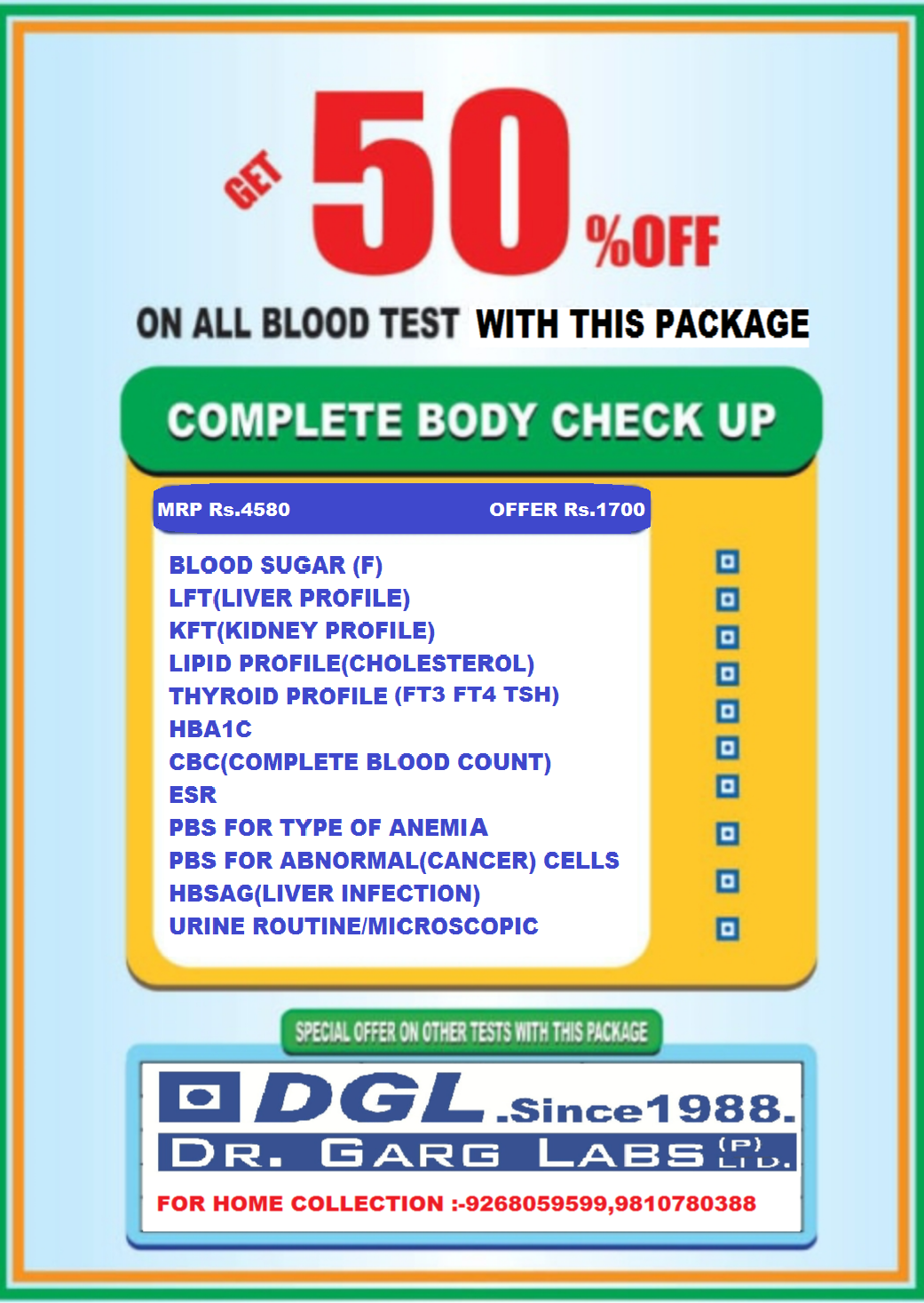 DGL DR GARG LABS